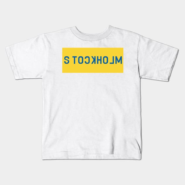 Stockholm Kids T-Shirt by bossehq